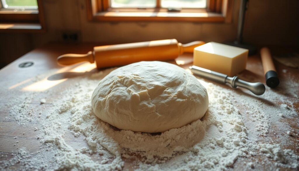 Making Gipfeli dough