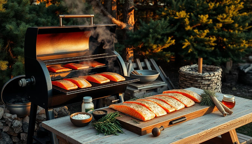 how to smoke salmon